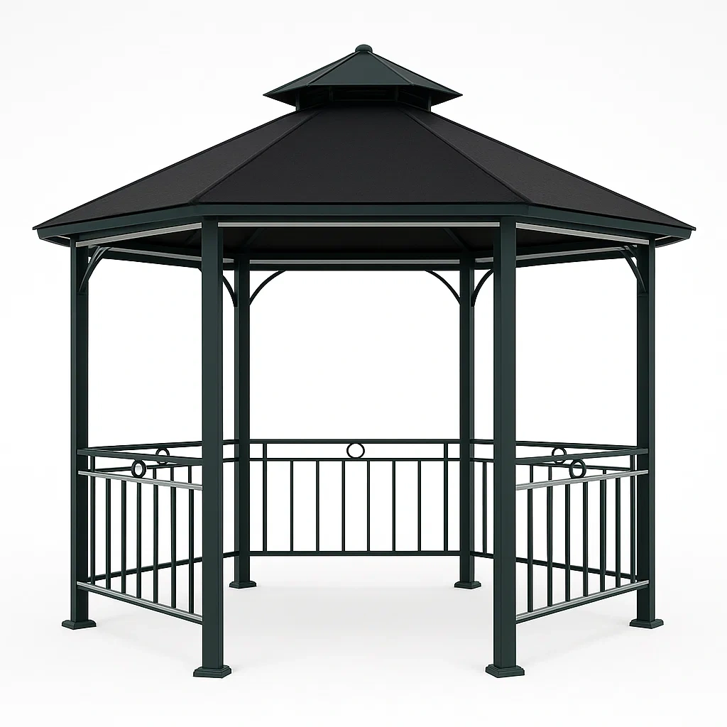 Gazebo,Padiglione in acciaio