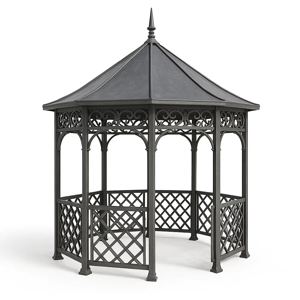 Gazebo,Padiglione in acciaio