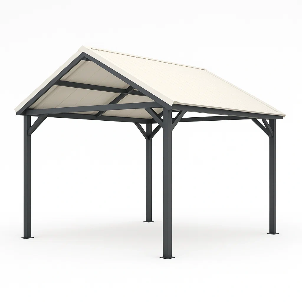 Gazebo,Padiglione in acciaio