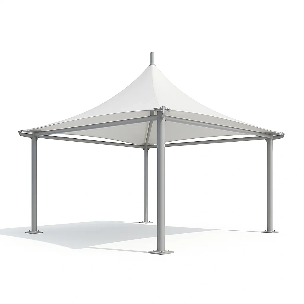 Gazebo,Padiglione a struttura a membrana