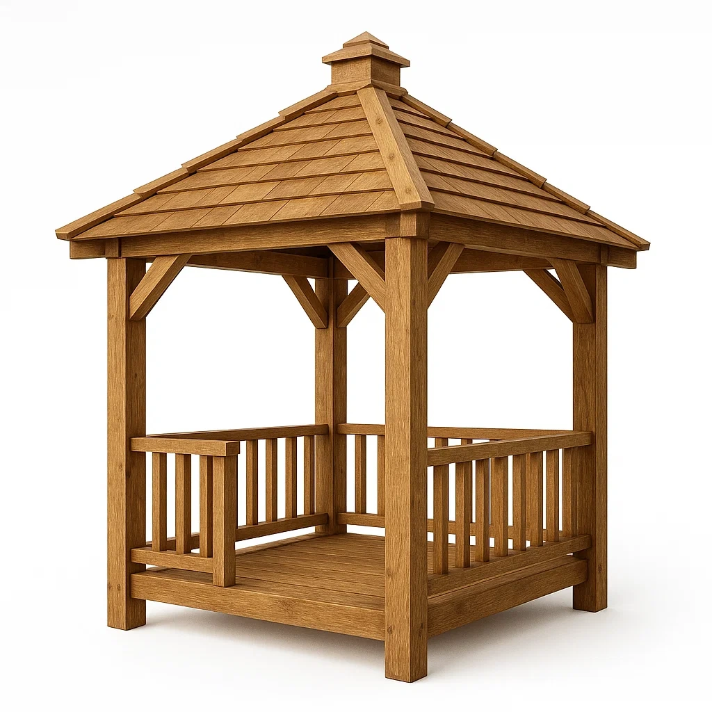 Gazebo,Padiglione in legno
