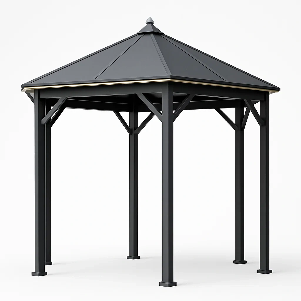 Gazebo,Padiglione in acciaio
