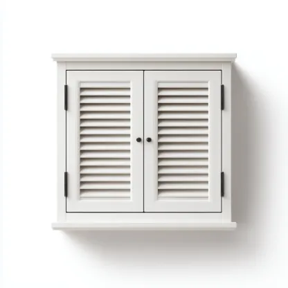 Rangement de salle de bain - armoire murale 48x16x58 cm - blanc - pour salle de bain - design classique-Casauppad