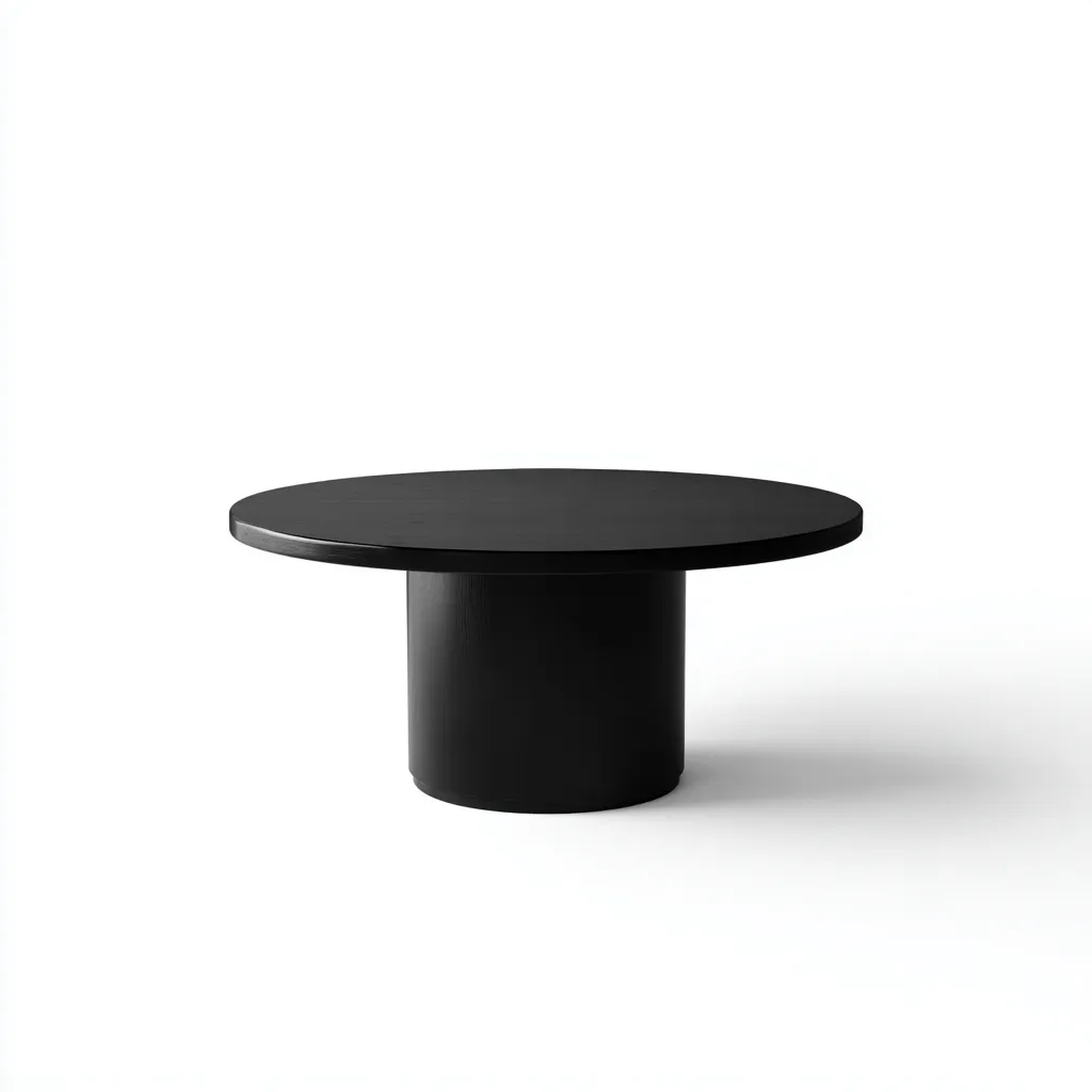 Table de jardin - bois 90x90x45 cm - noir - pour extérieur - design moderne-Casauppad