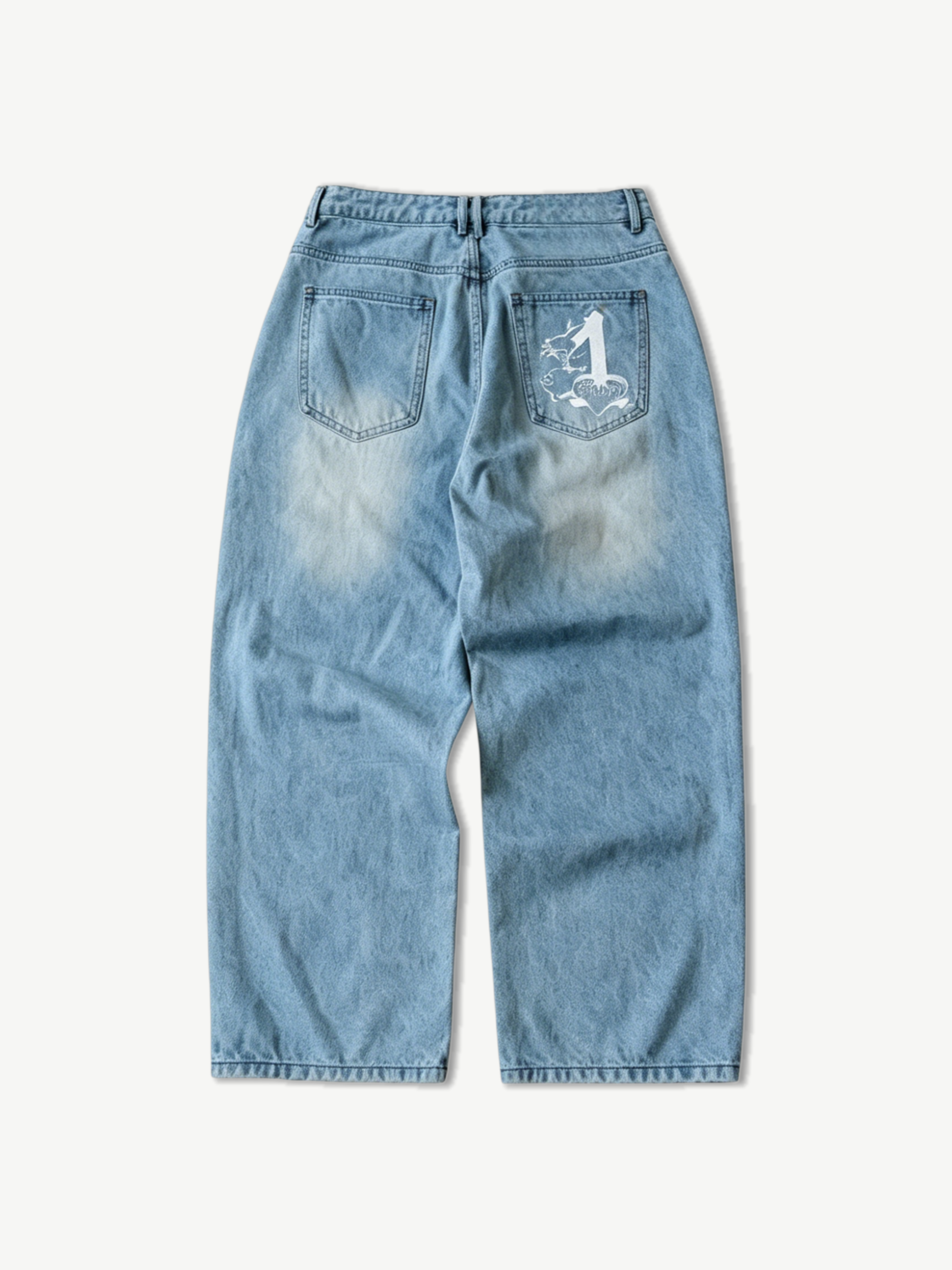 LONE SPLIT DENIM