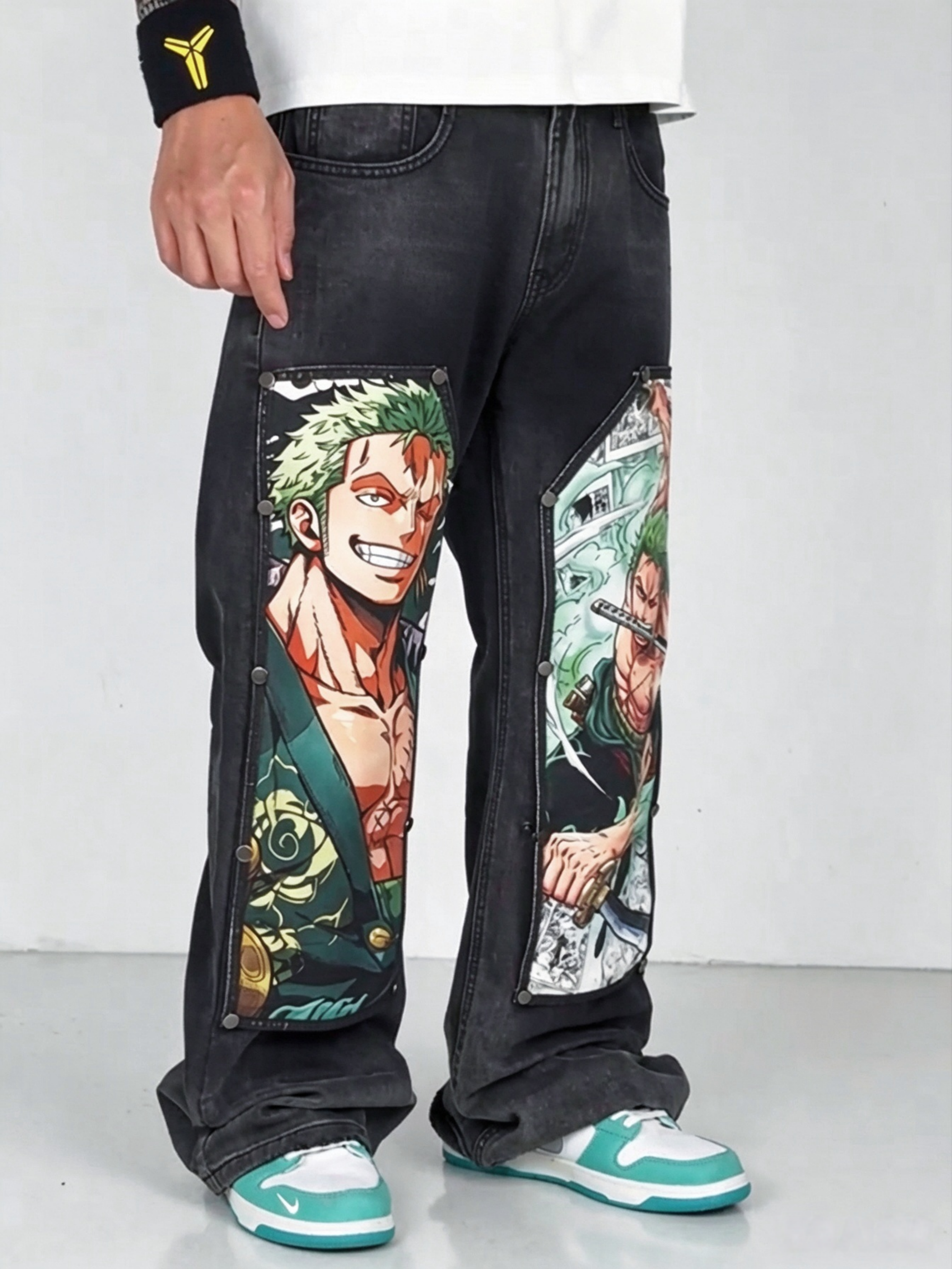Snap-On Patch Denim