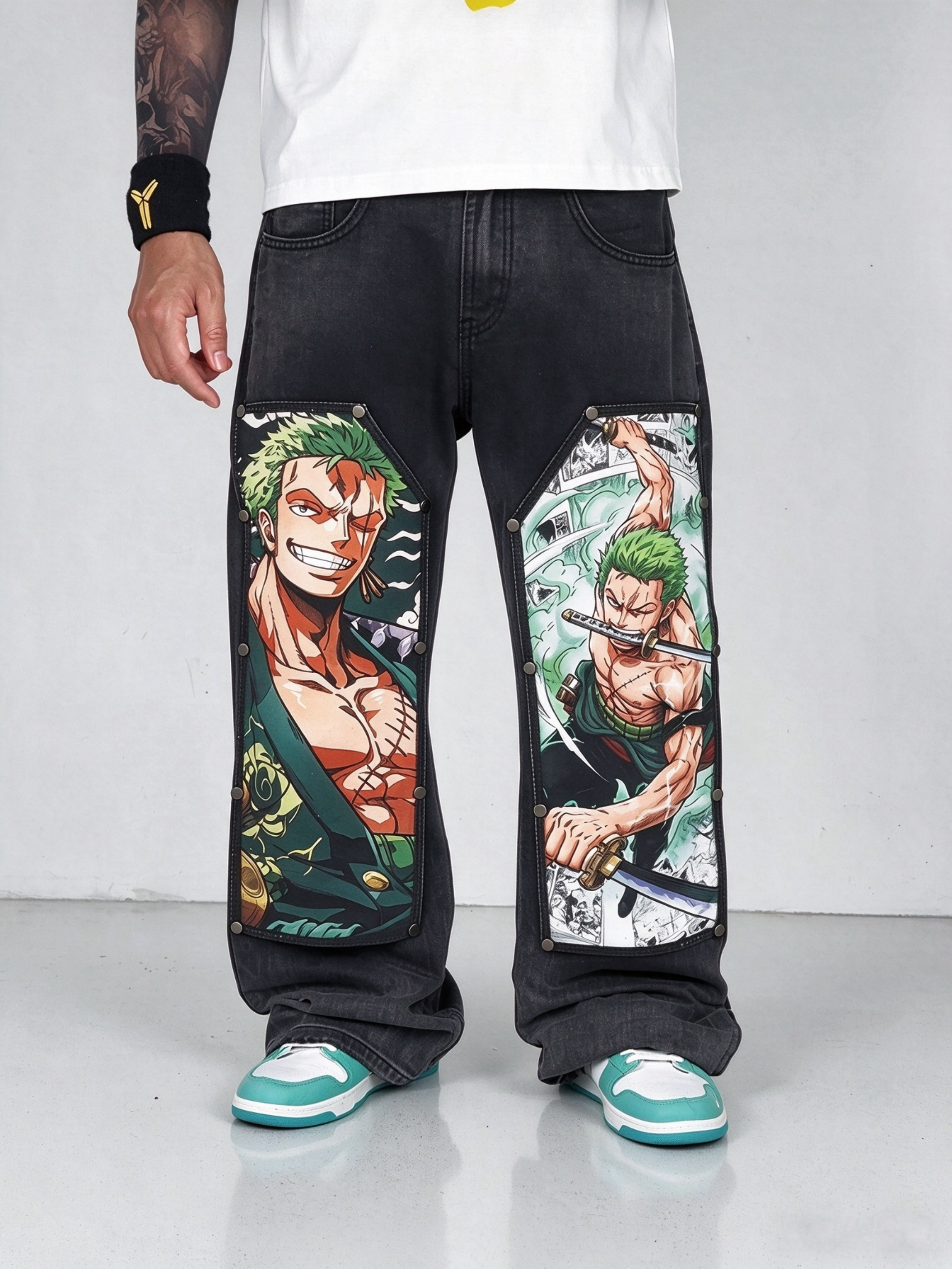 Snap-On Patch Denim