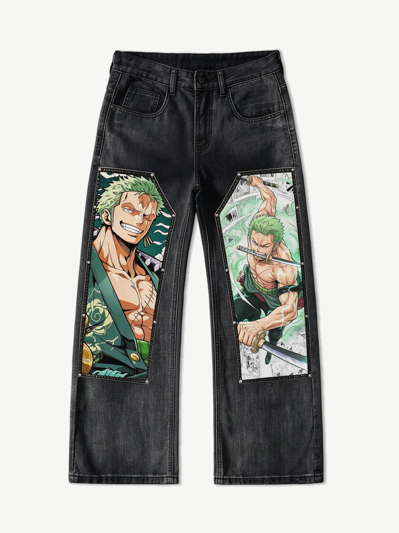 Snap-On Patch Denim