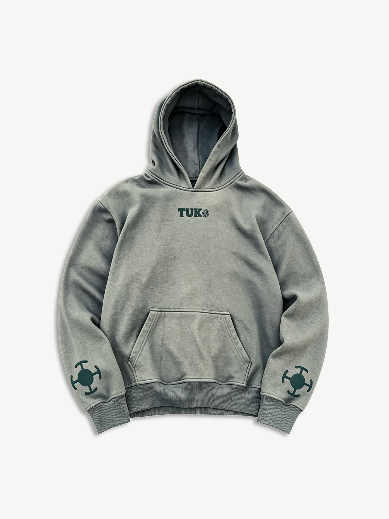 HEART PIRATE TUK VINTAGE HOODIE