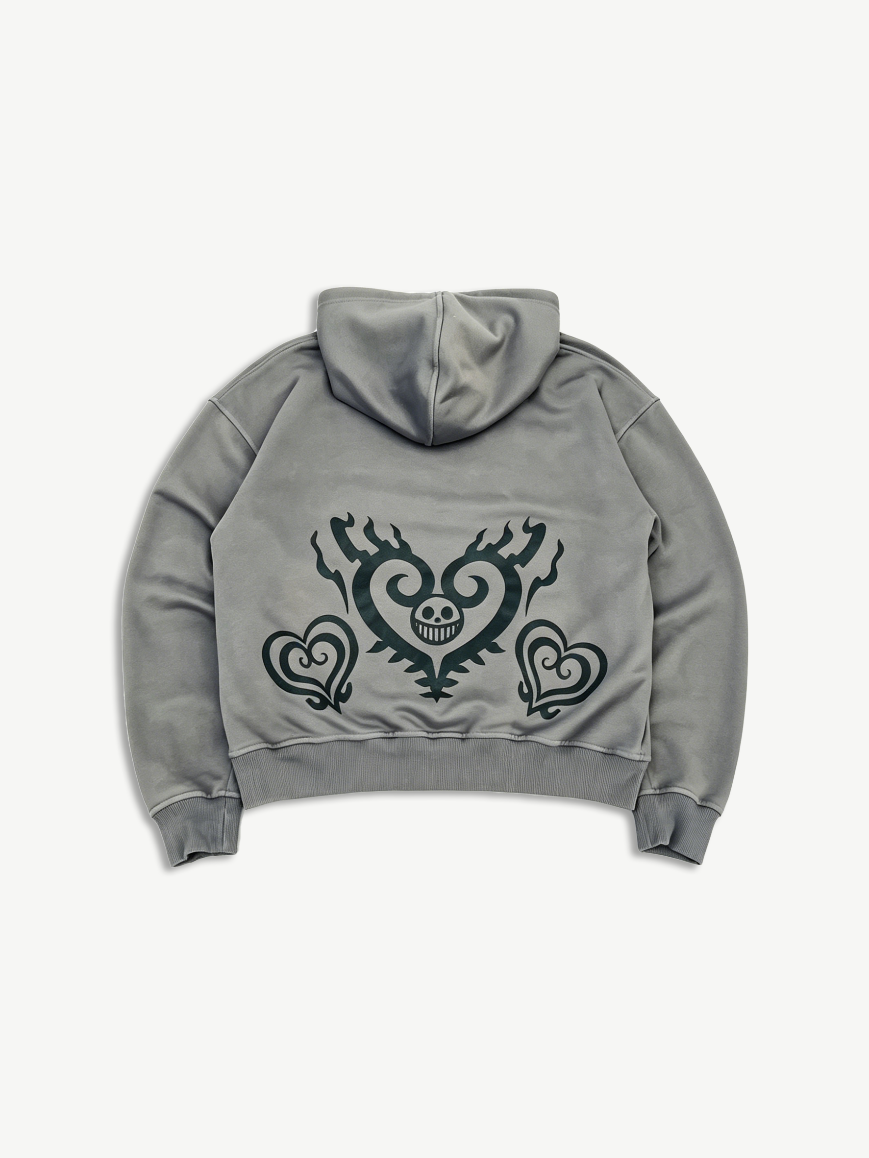 HEART PIRATE TUK VINTAGE HOODIE