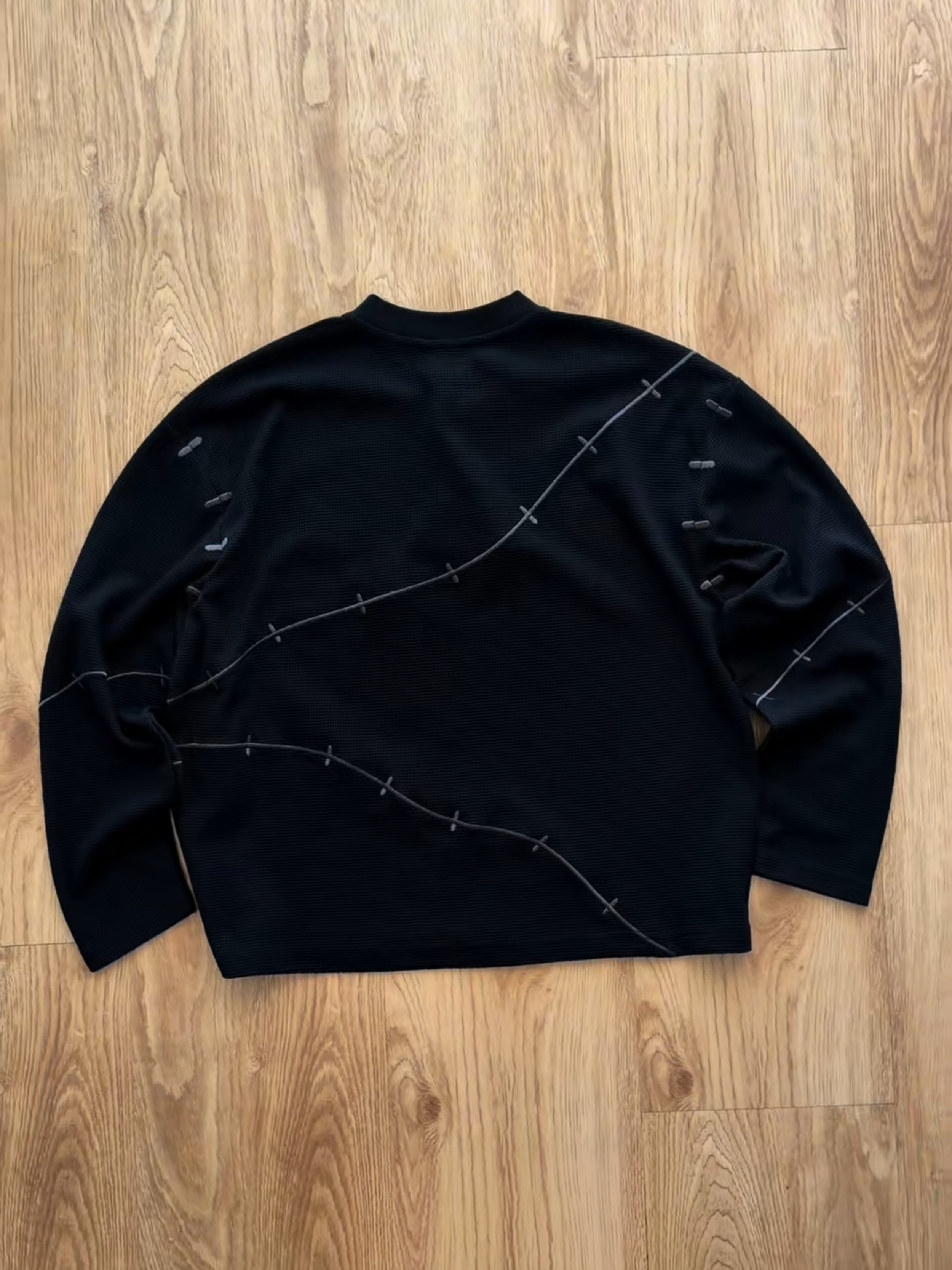 THREE STITCH HENLEY