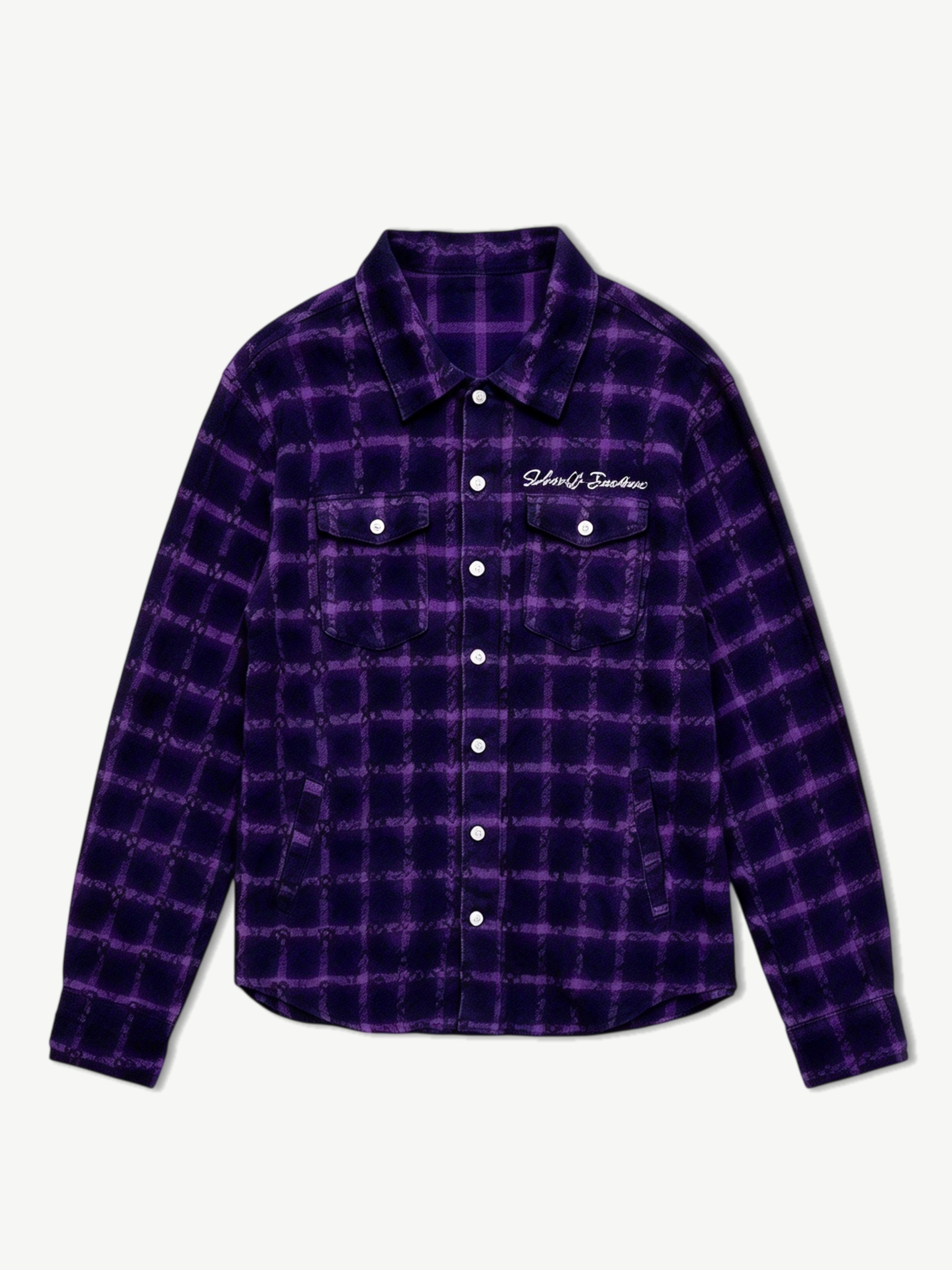 VIOLET TRACE FLANNEL SHIRT