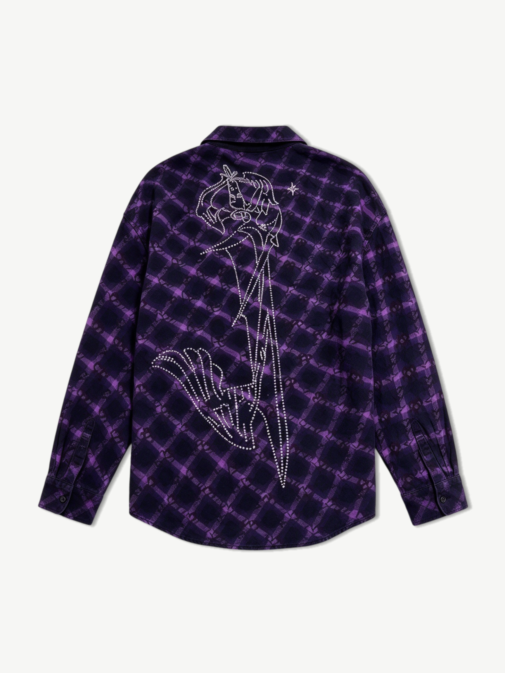 VIOLET TRACE FLANNEL SHIRT