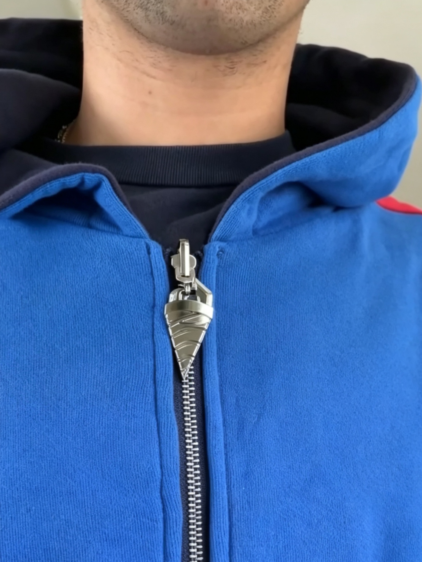 SPIRAL CONE ZIP HOODIE