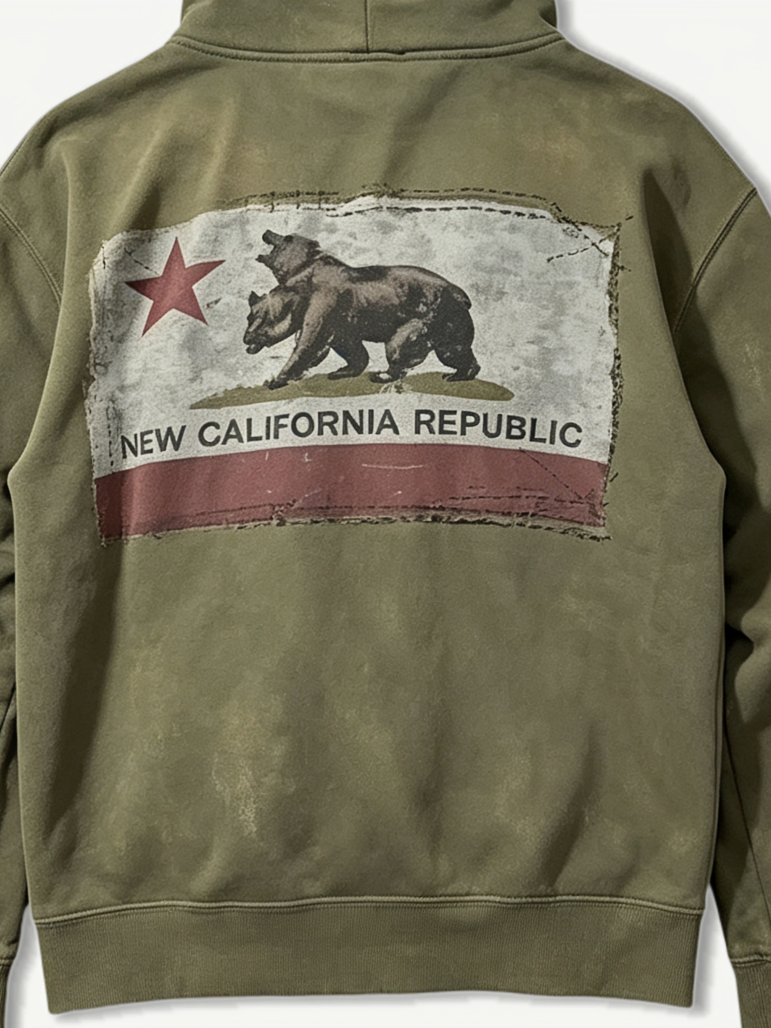 DOUBLE CREST WASTELAND ZIP-UP HOODIE