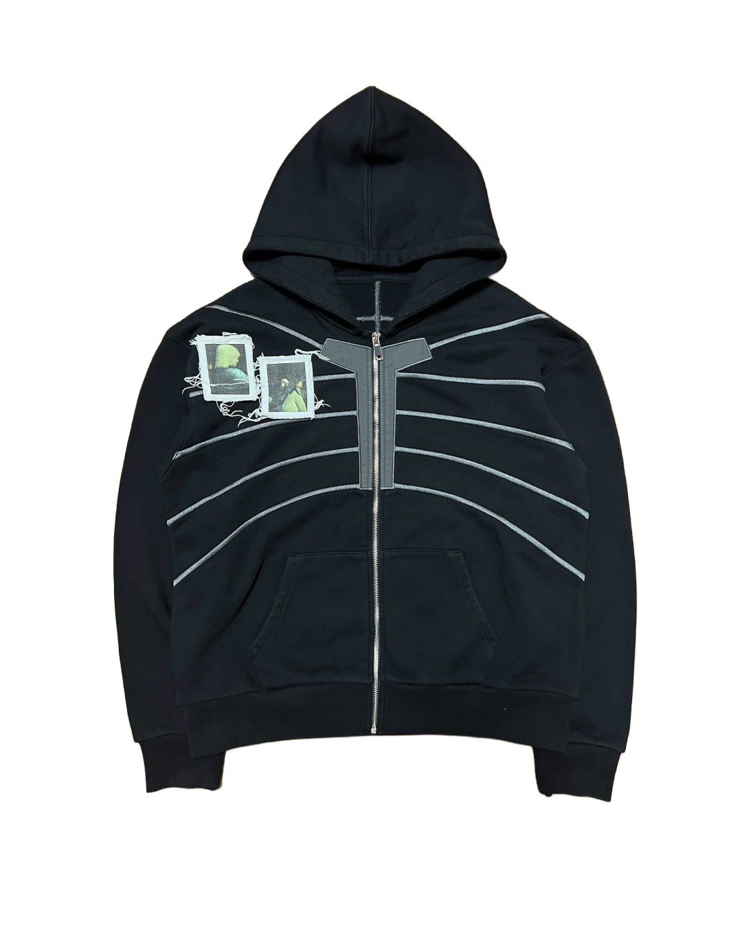 SIGNAL ARC ZIP-UP HOODIE