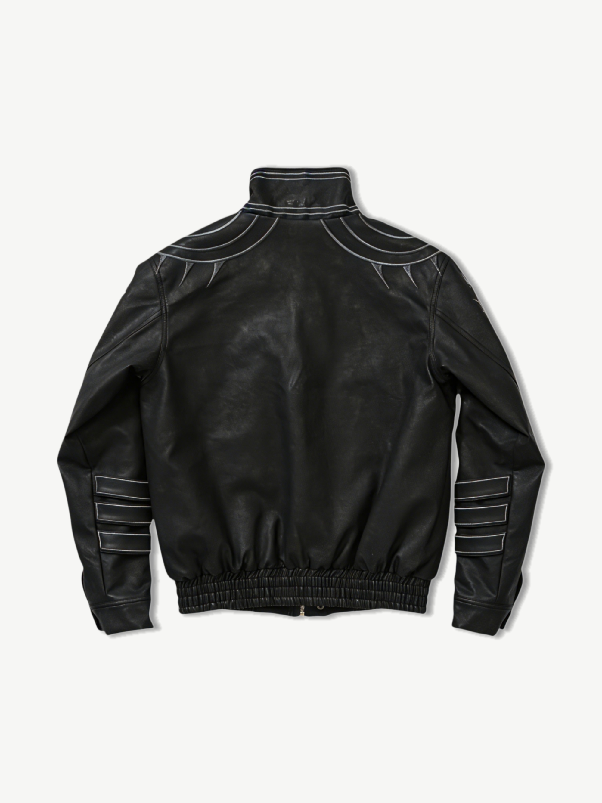 OBSIDIAN DEVIL HUNTER LEATHER JACKET