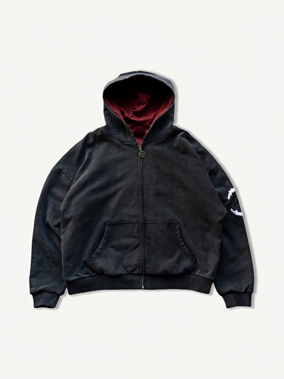 SPLIT FORM ZIP-UP