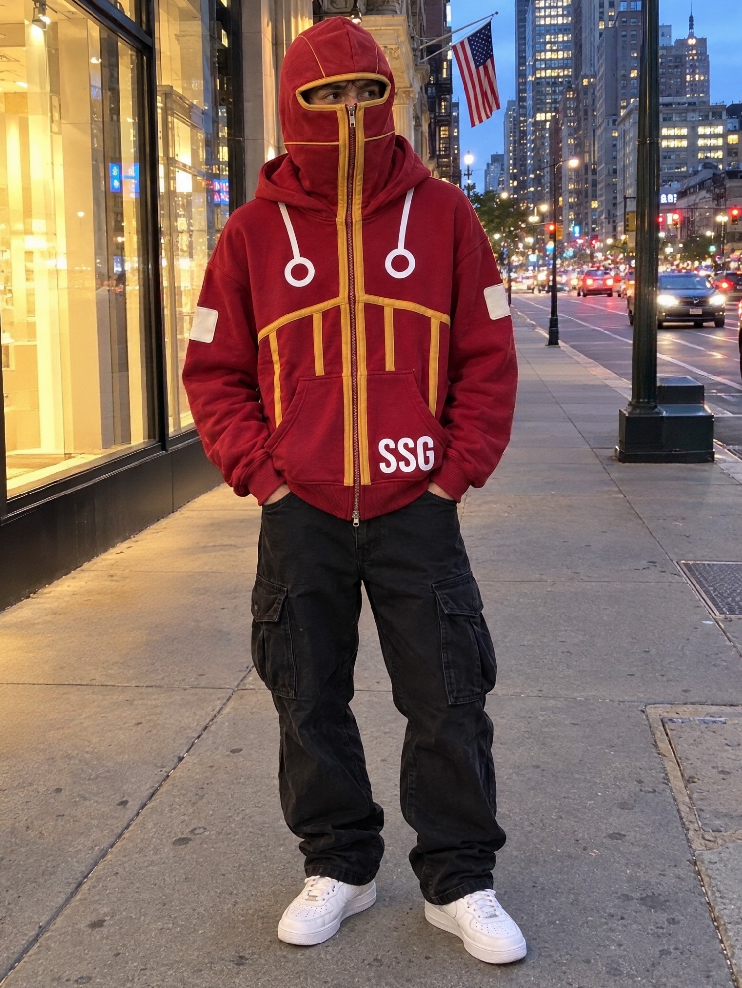 MASK SPAN HOODIE