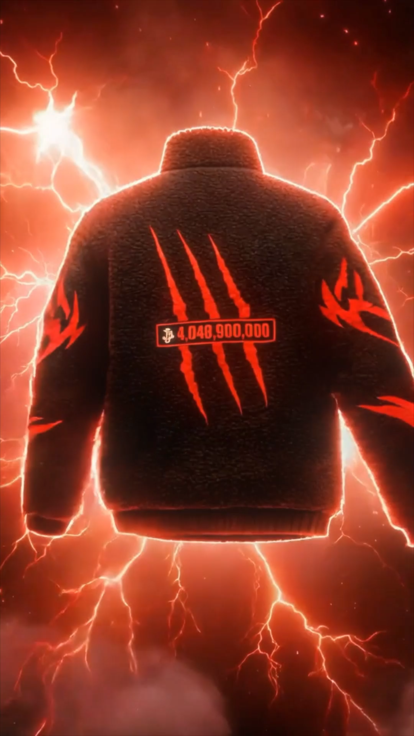 THREE-SCAR FLEECE JACKET