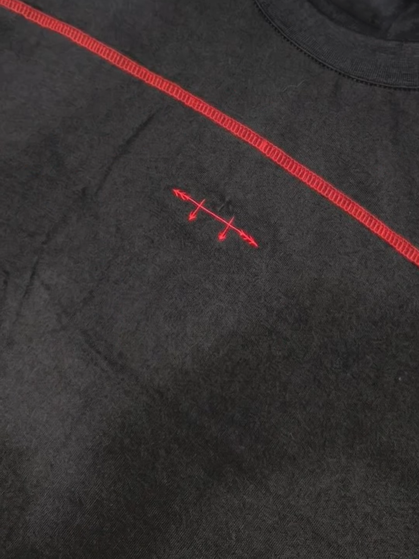 RED CURSED HOODIE