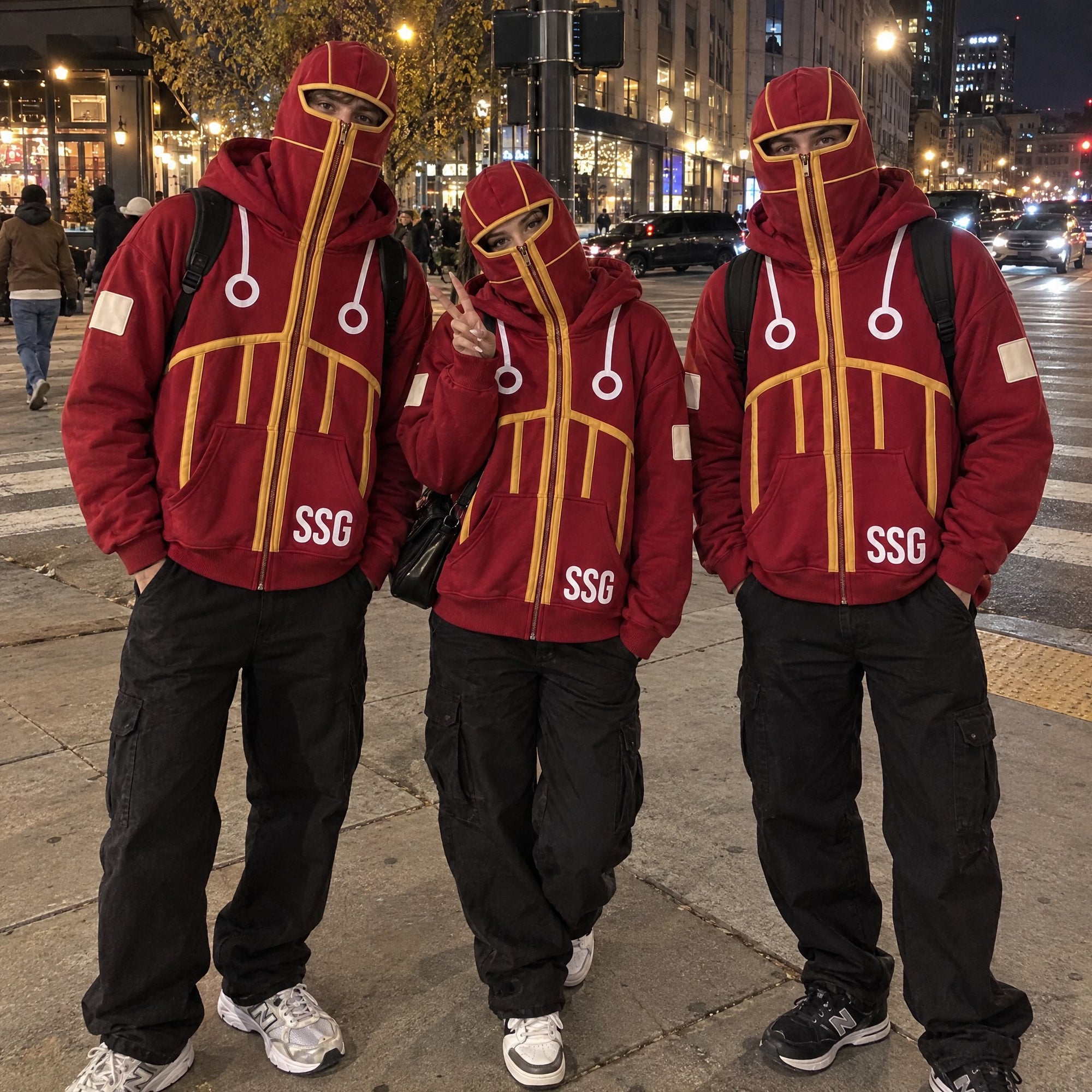 MASK SPAN HOODIE