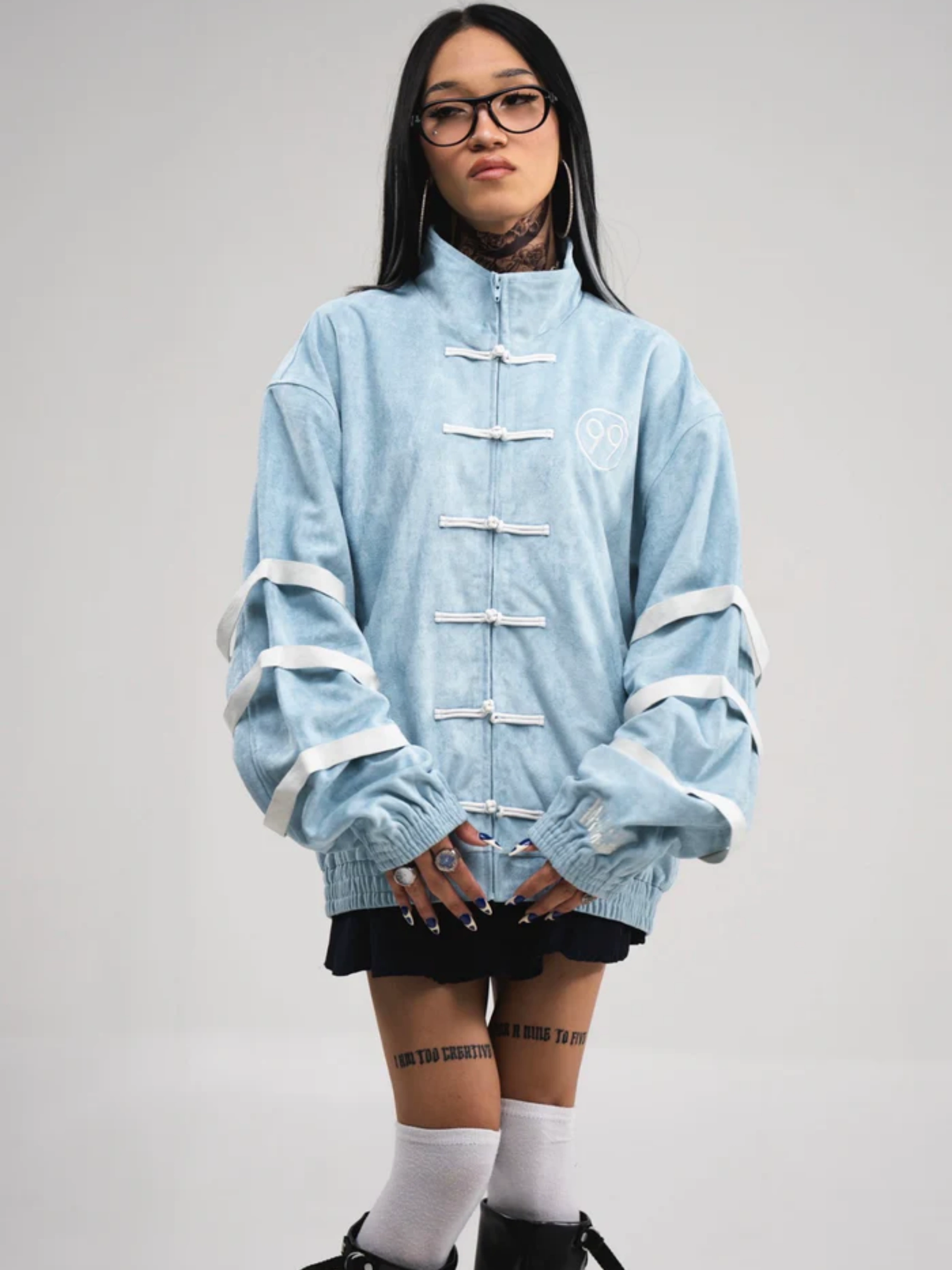 CHAIN OF FATE JACKET | BLUE