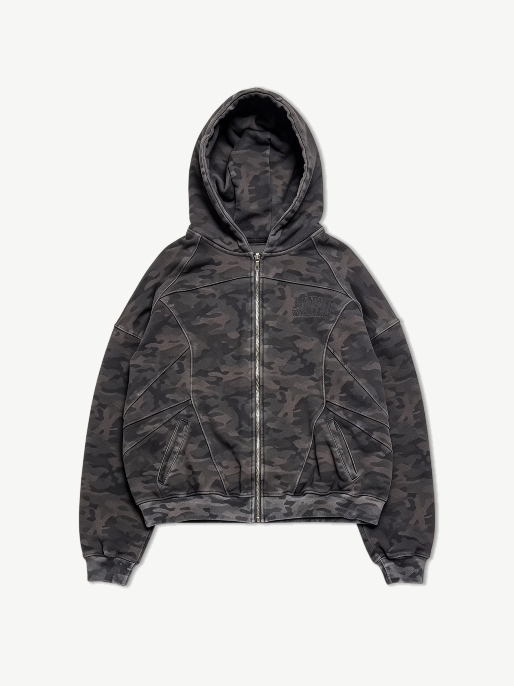 SHADOW CREST CAMO ZIP-UP HOODIE
