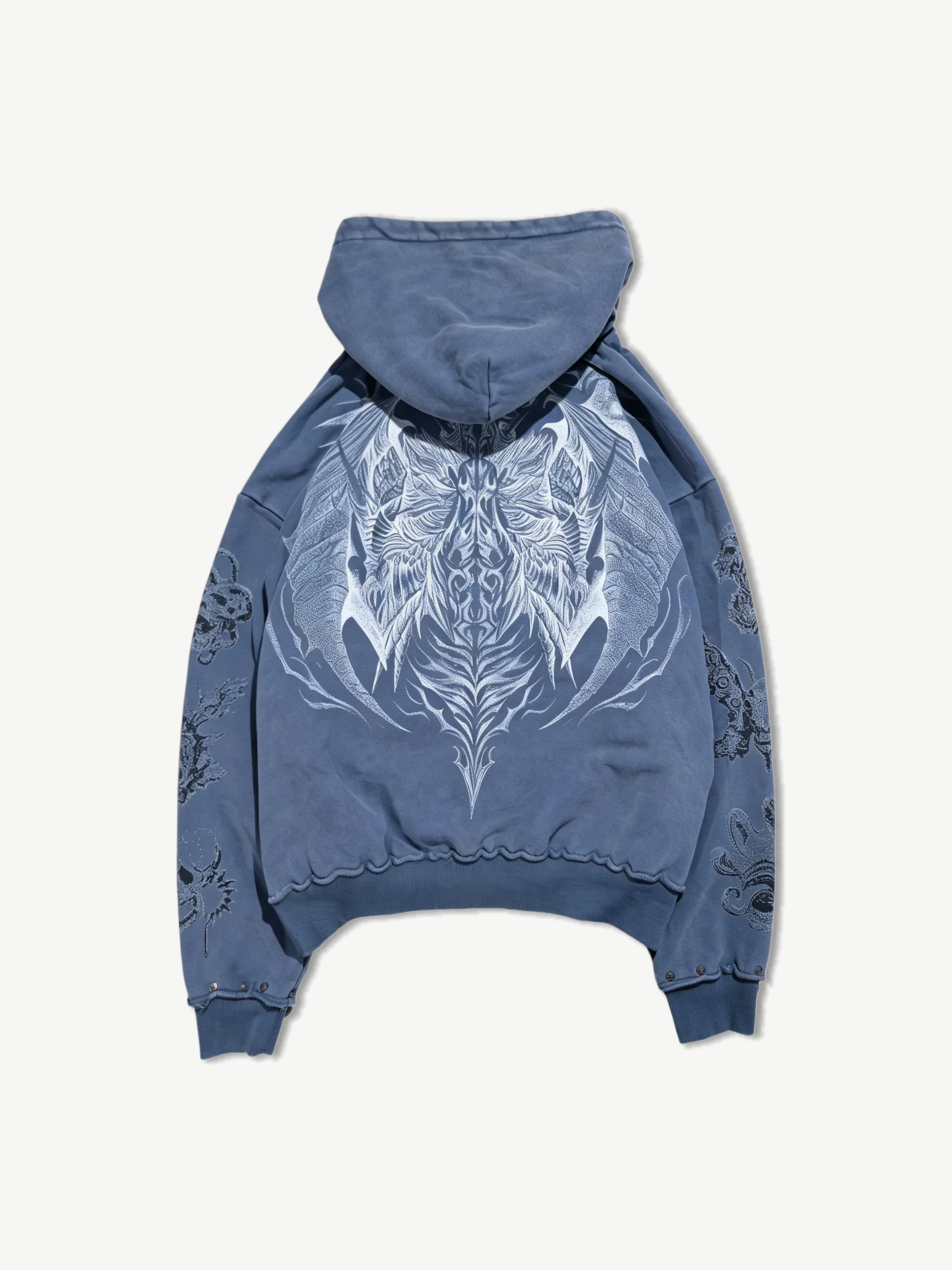 AZURE SPAN ZIP HOODIE