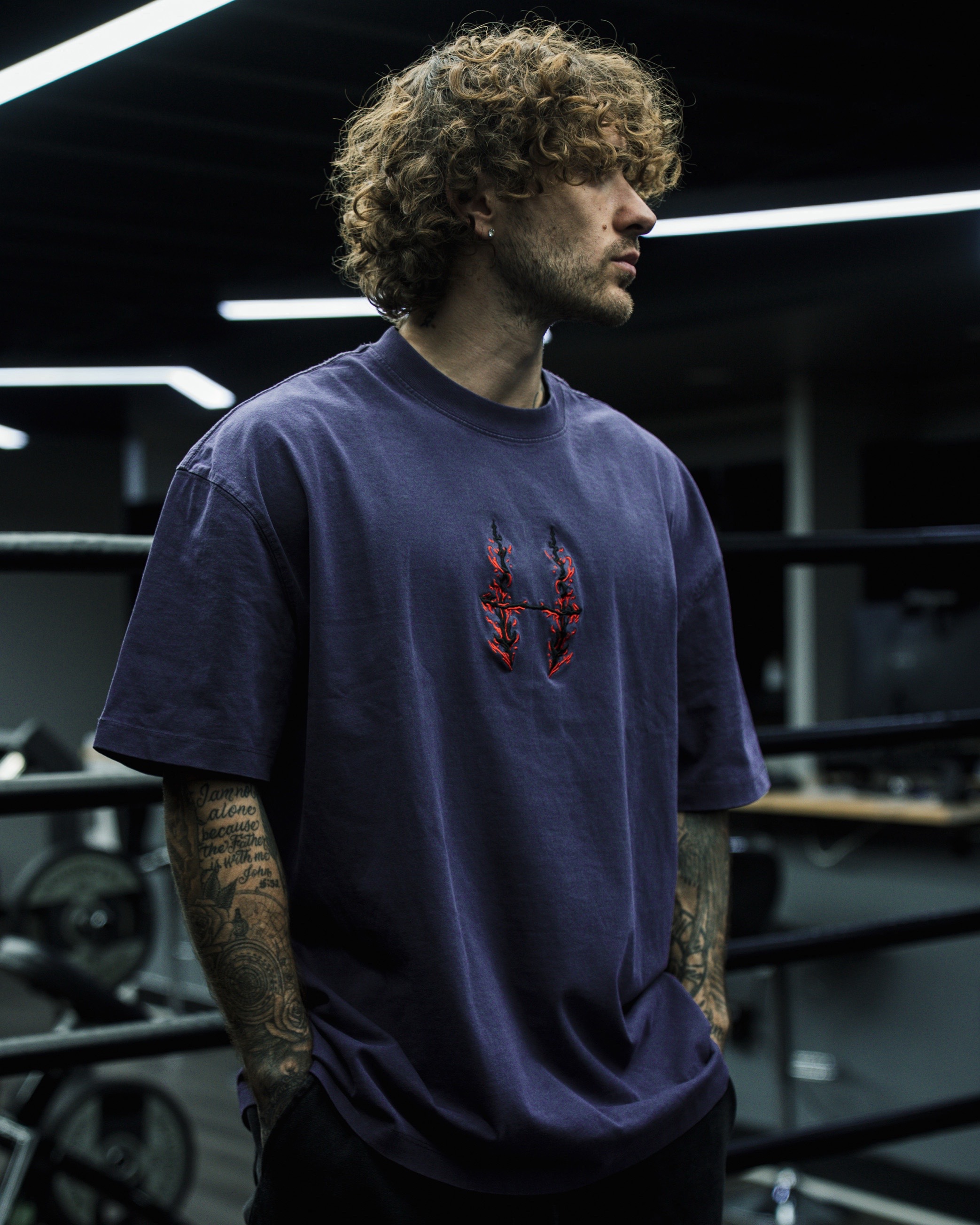 BLOOD MANIPULATION WASH TEE