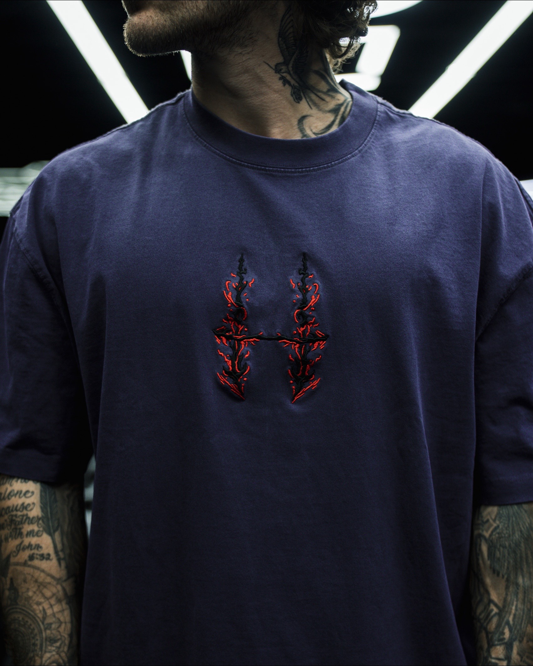 BLOOD MANIPULATION WASH TEE