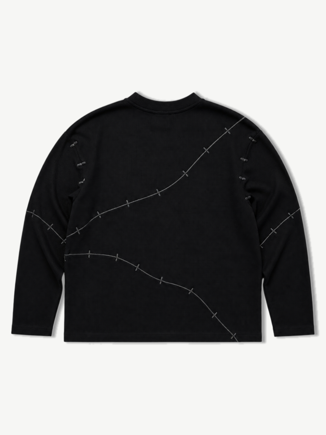 THREE STITCH HENLEY