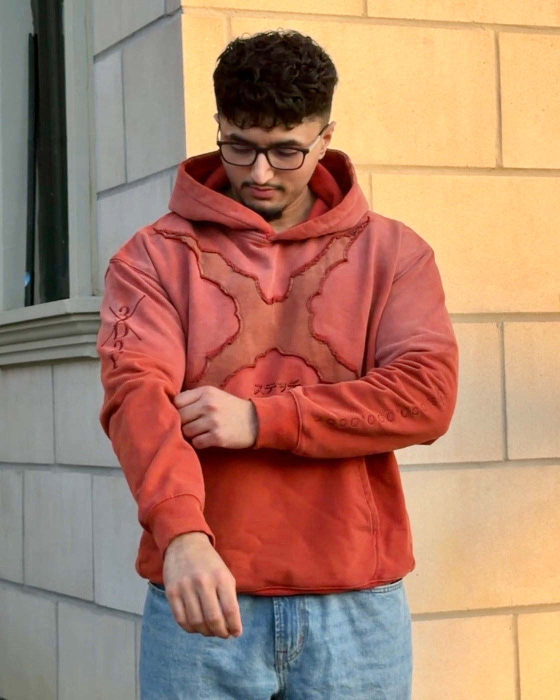 SCAR TRACE SUN-FADE HOODIE