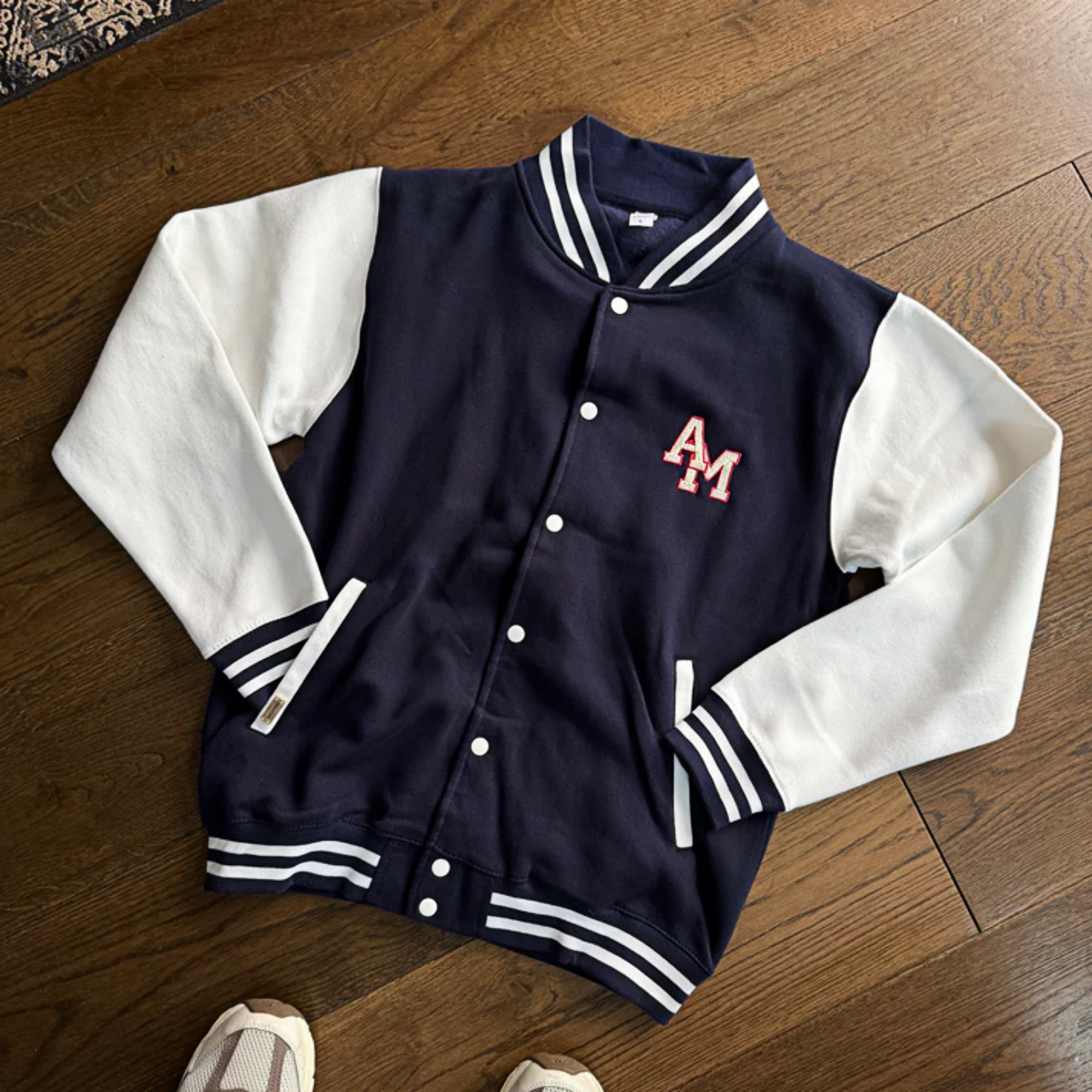 SYMBOL OF PEACE VARSITY JACKET