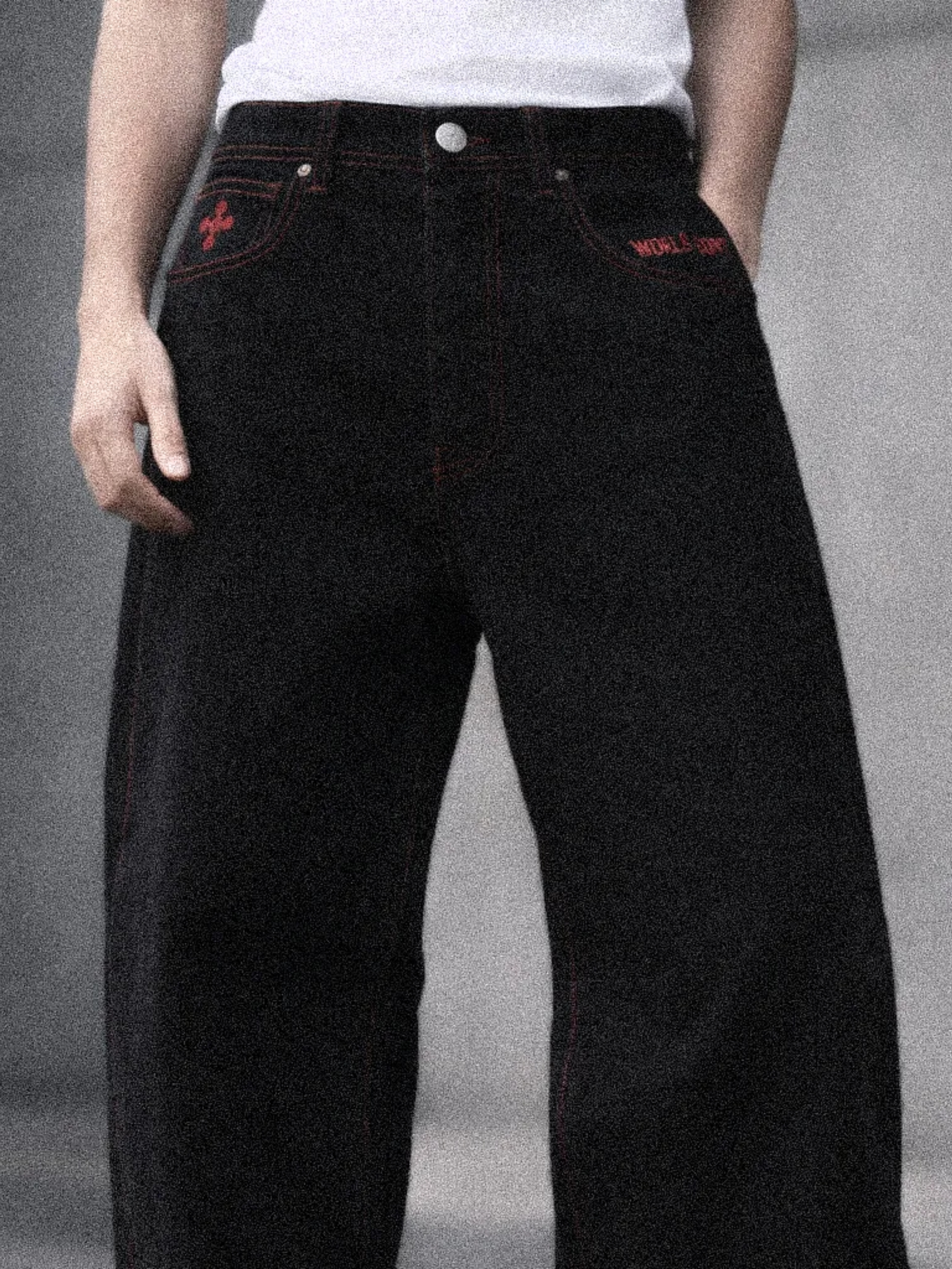 MYSTIC EYE WIDE JEANS