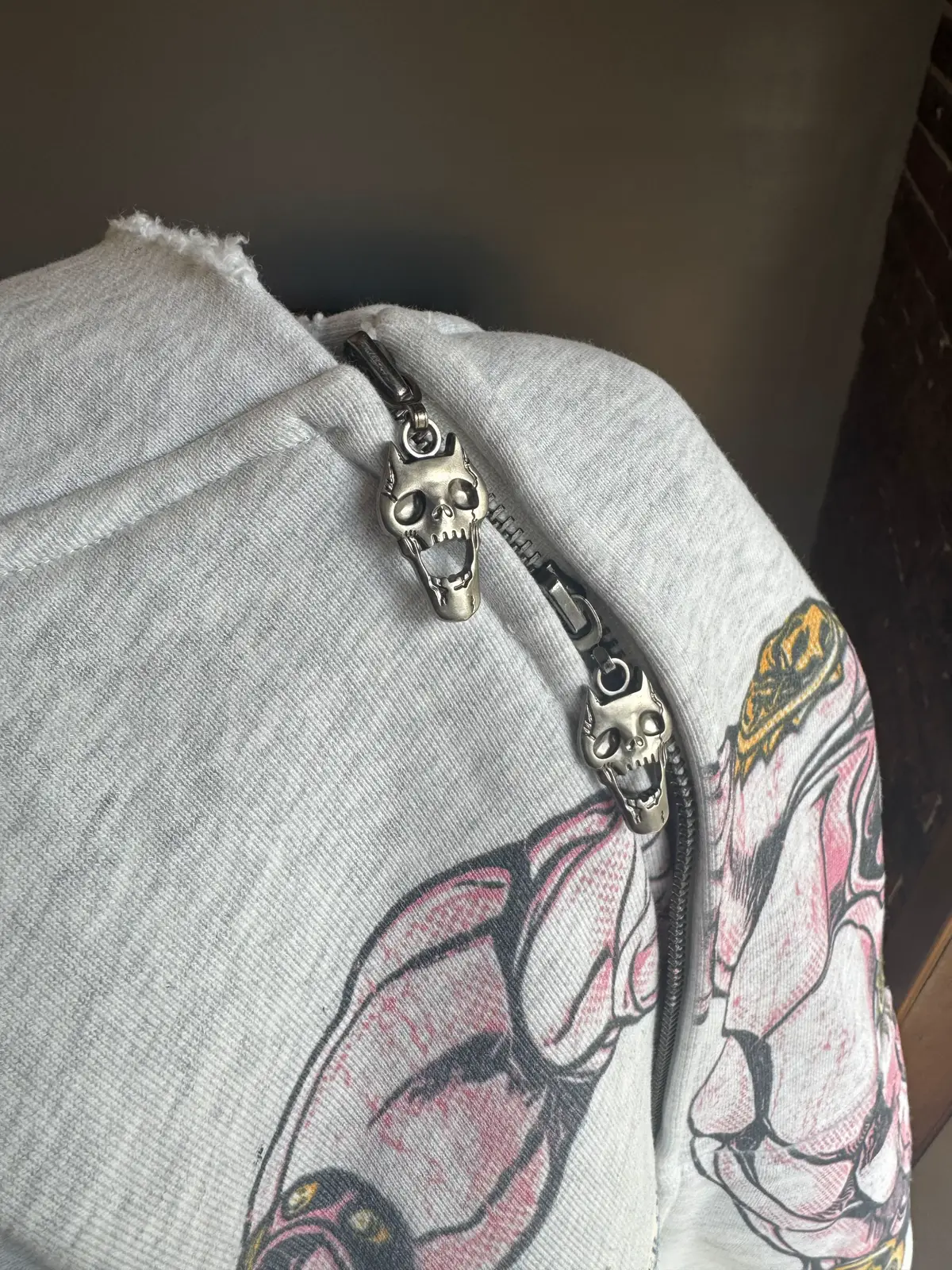 DEADLY BLOOM ZIP HOODIE