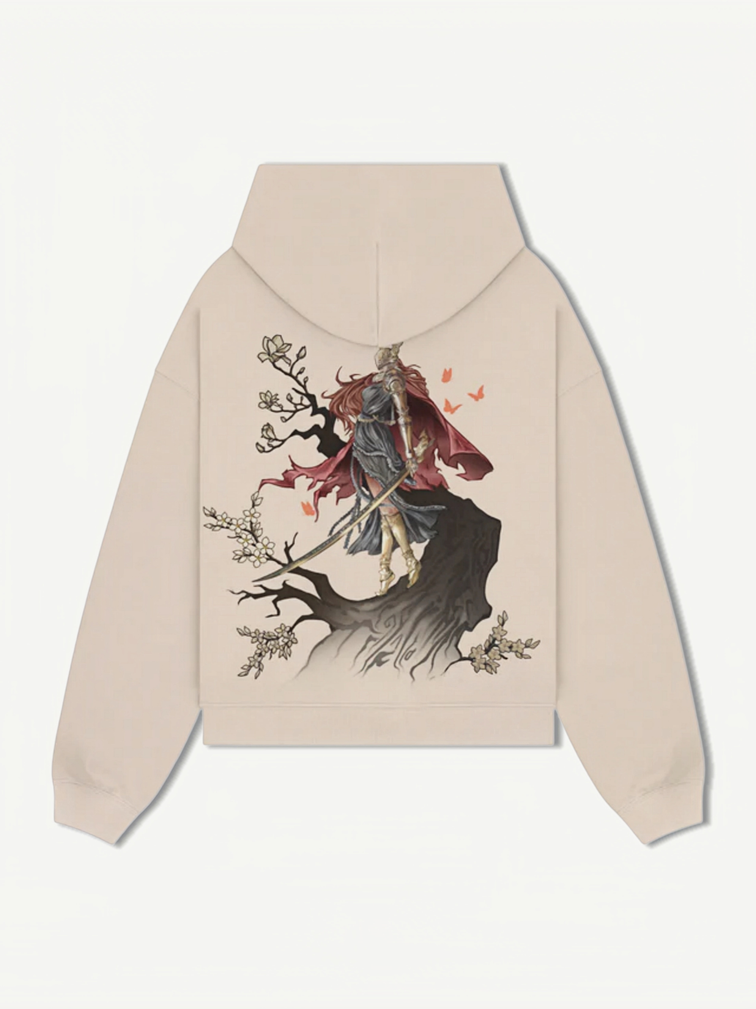 SCARLET BLOOM HOODIE