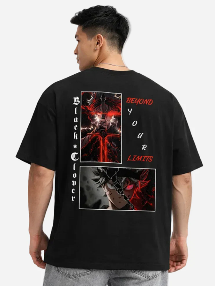 BEYOND YOUR LIMITS OVERSIZED T-SHIRT