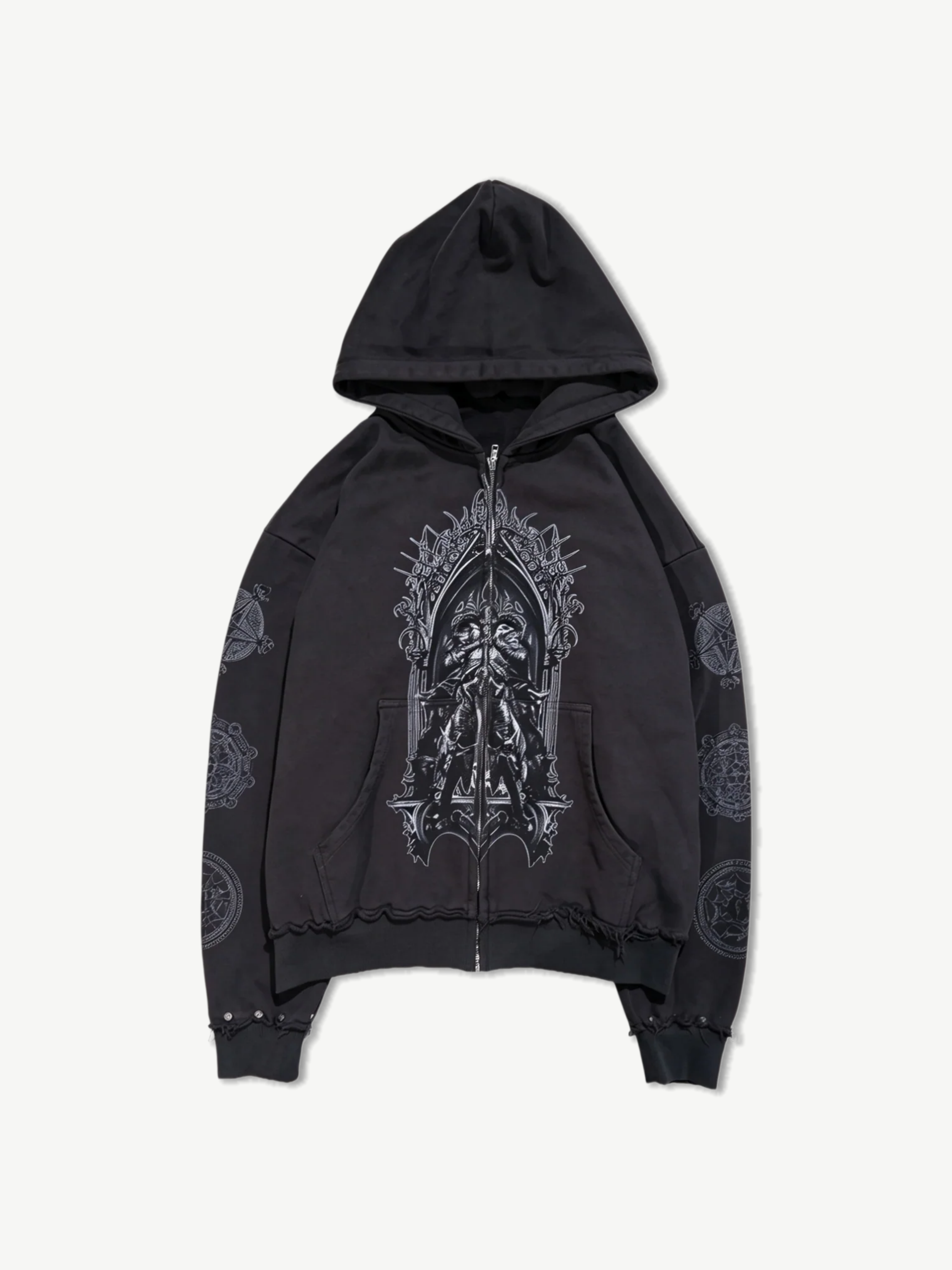 VOID THRONE ZIP HOODIE