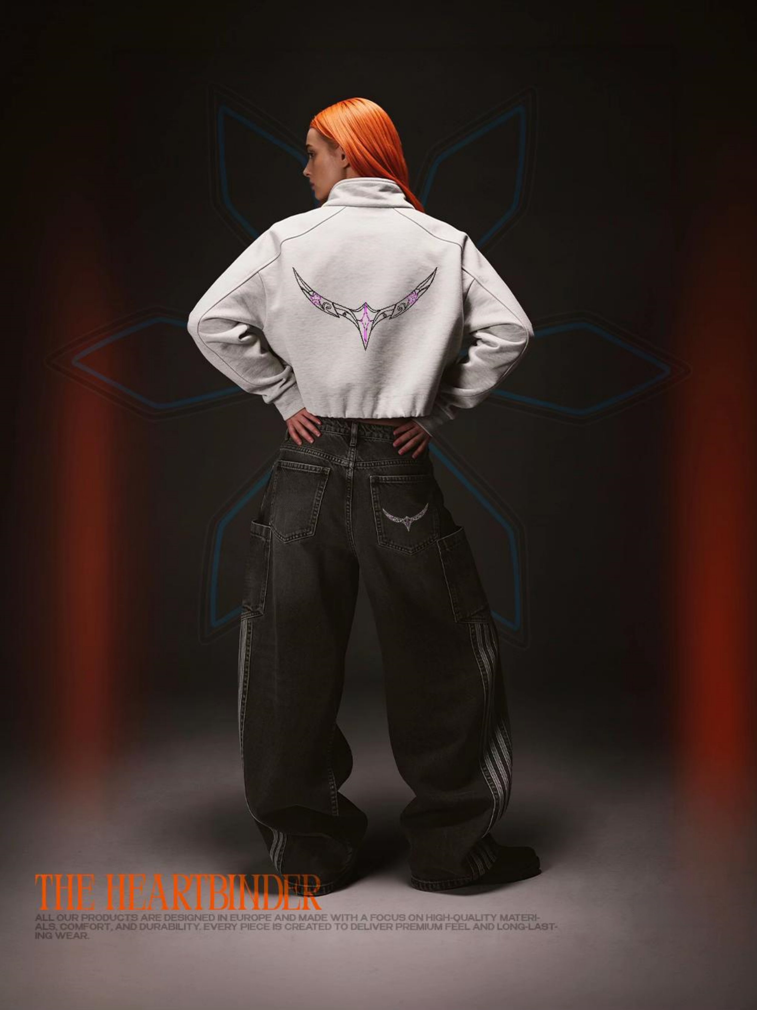 HEARTBINDER CROP JACKET