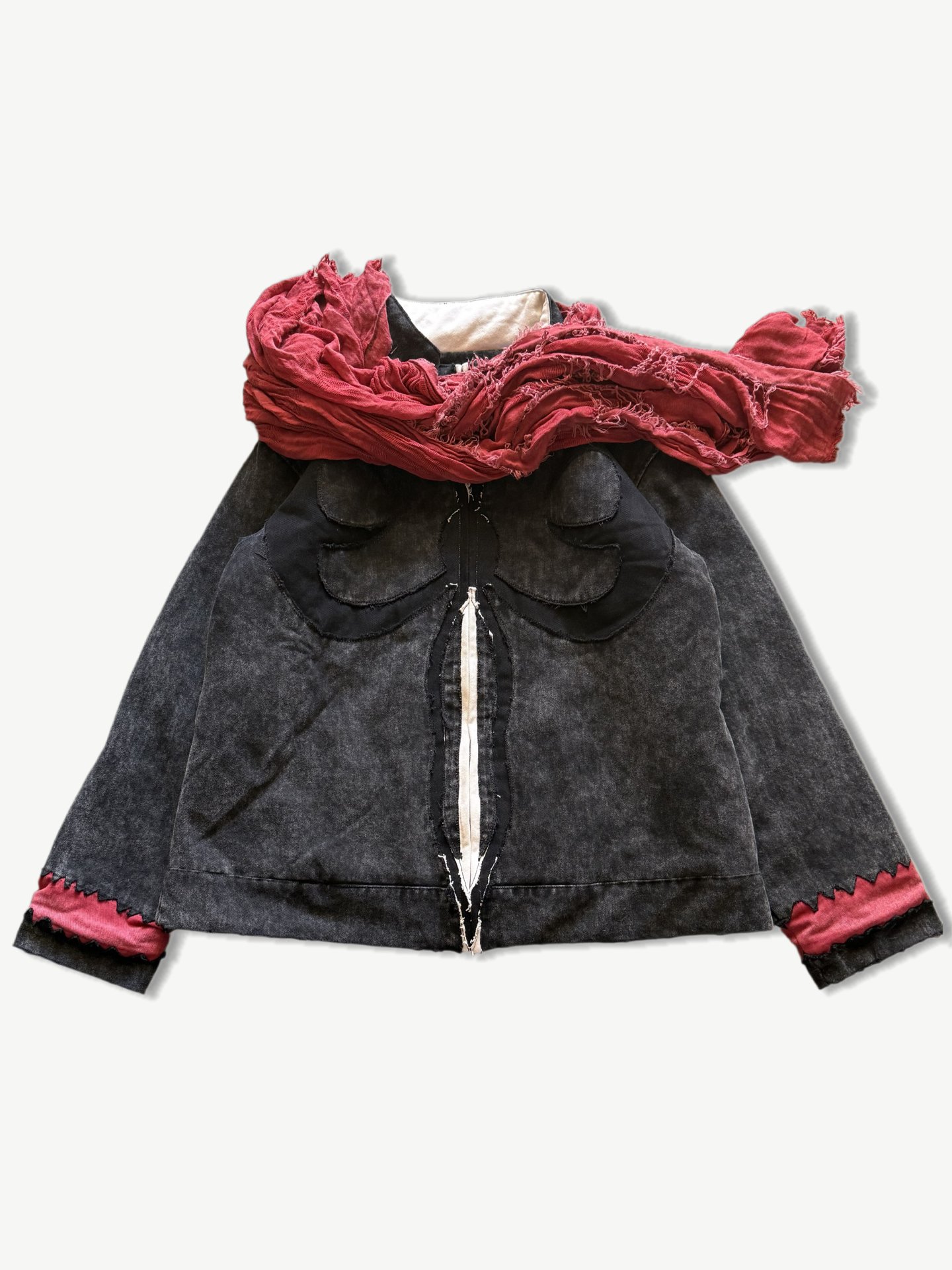 WOUND SCARF BOMBER