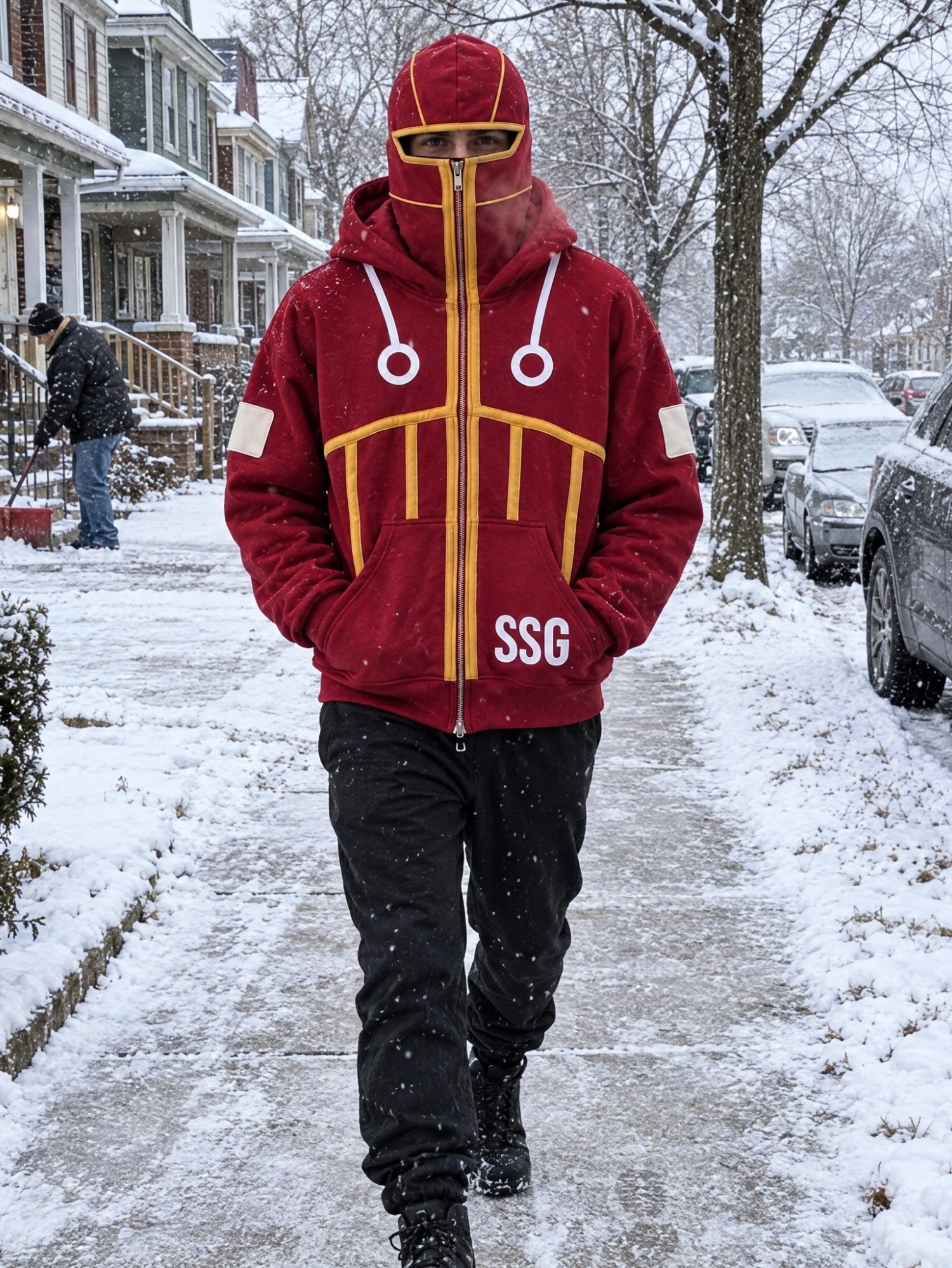 MASK SPAN HOODIE
