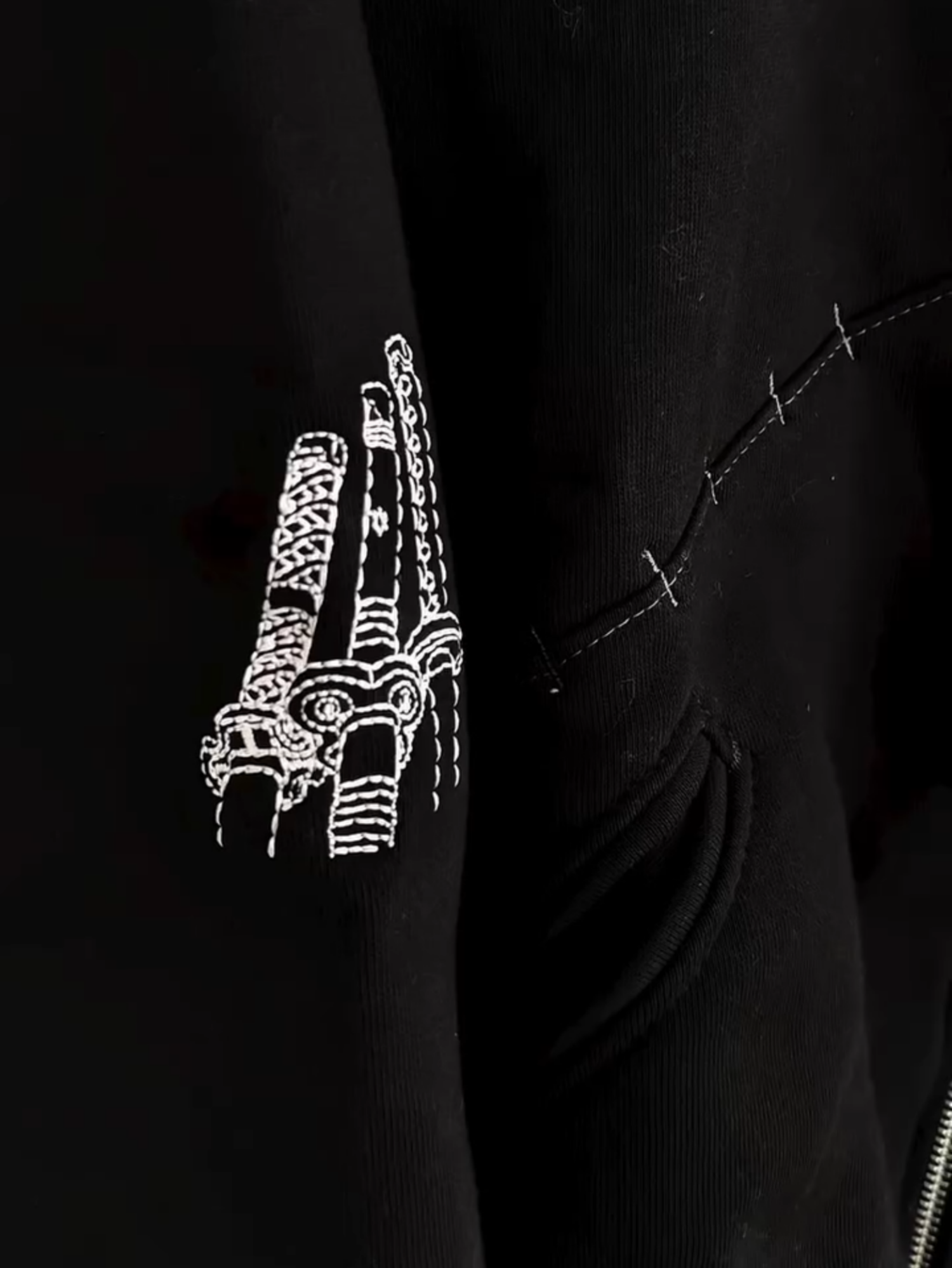 SCAR STITCH JACKET
