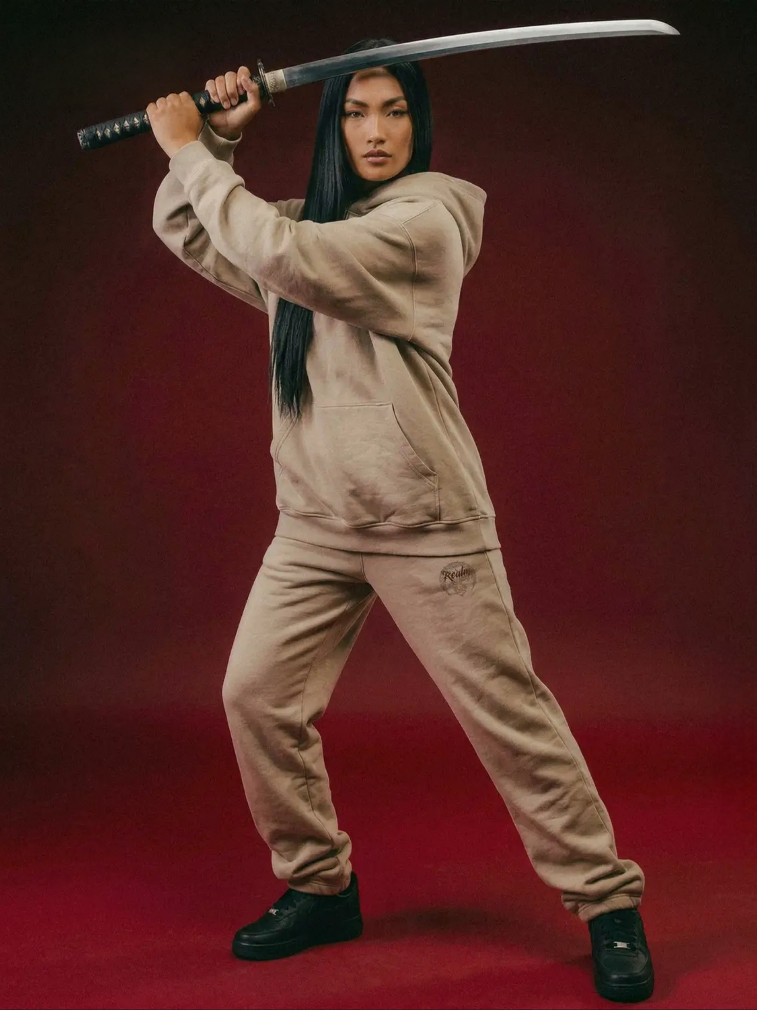 SCARLET BLOOM HOODIE