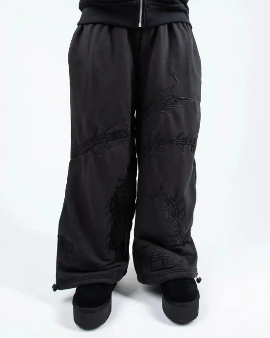 “GHOUL” SWEATS | BLACK