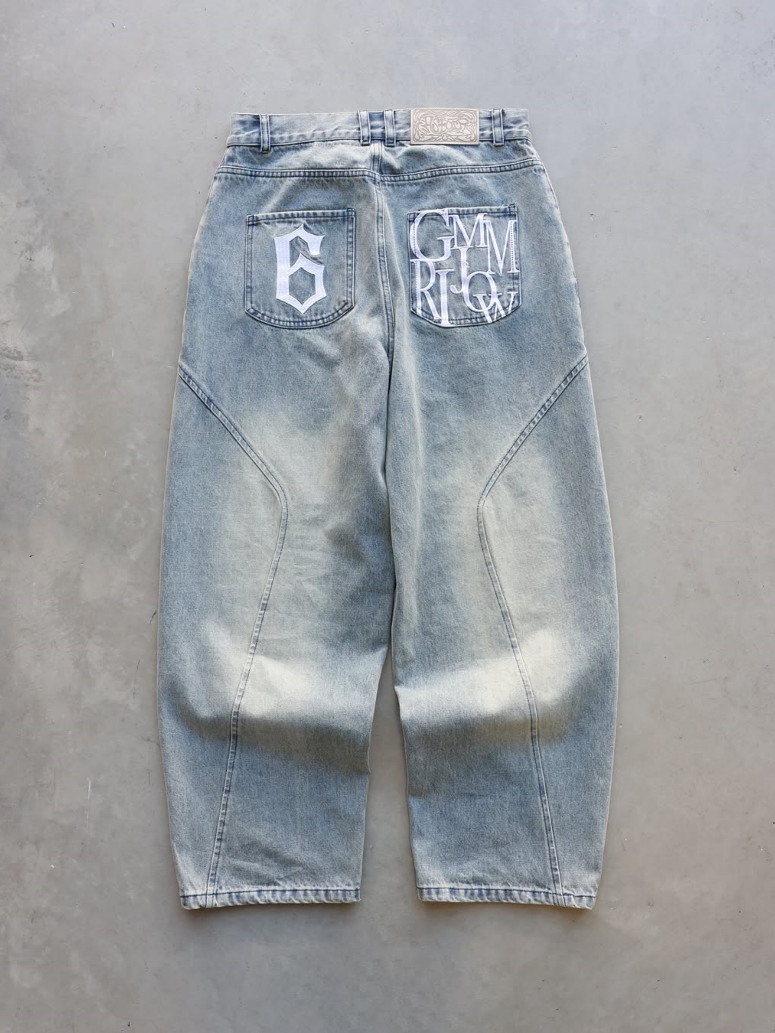 FANG PANEL DENIM