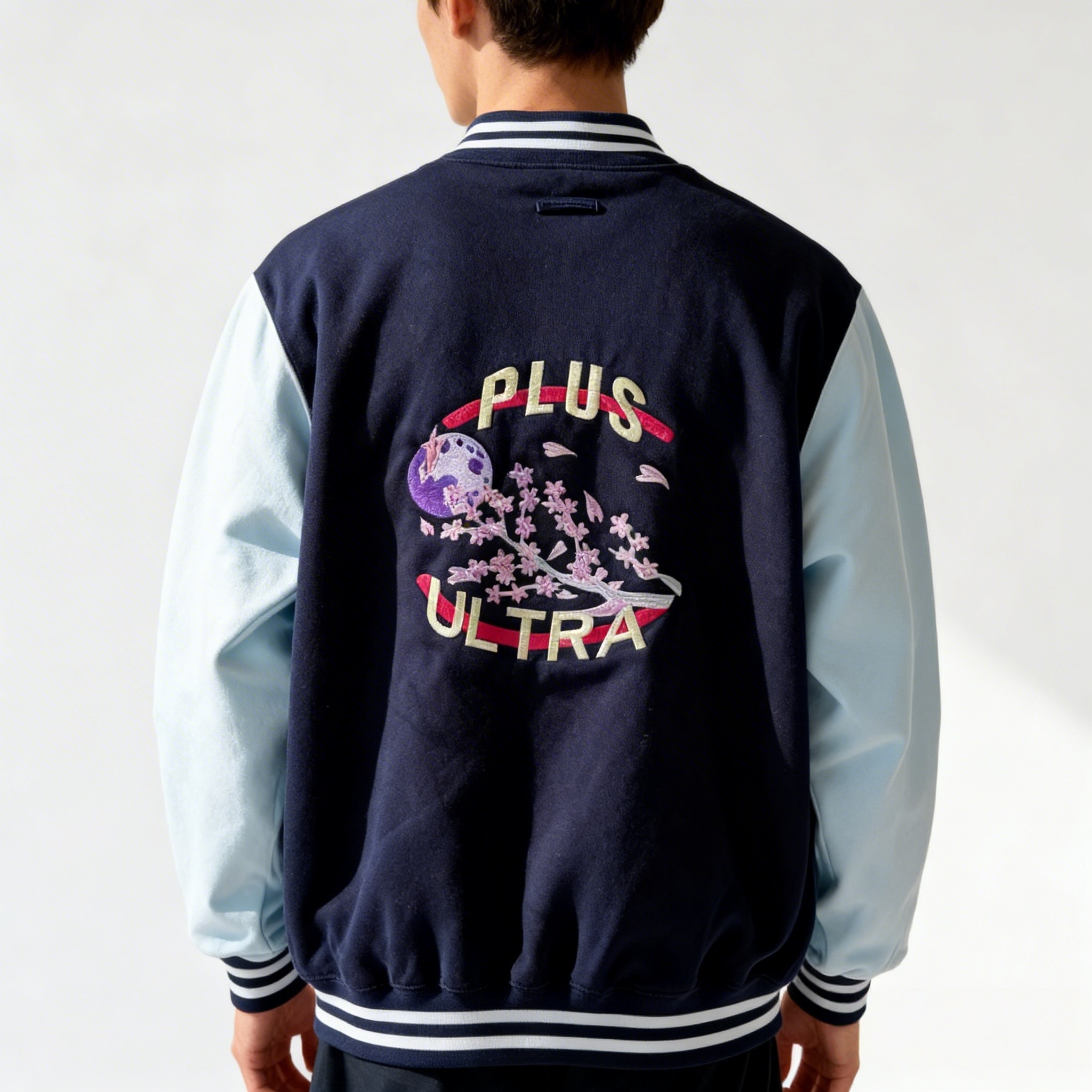 SYMBOL OF PEACE VARSITY JACKET