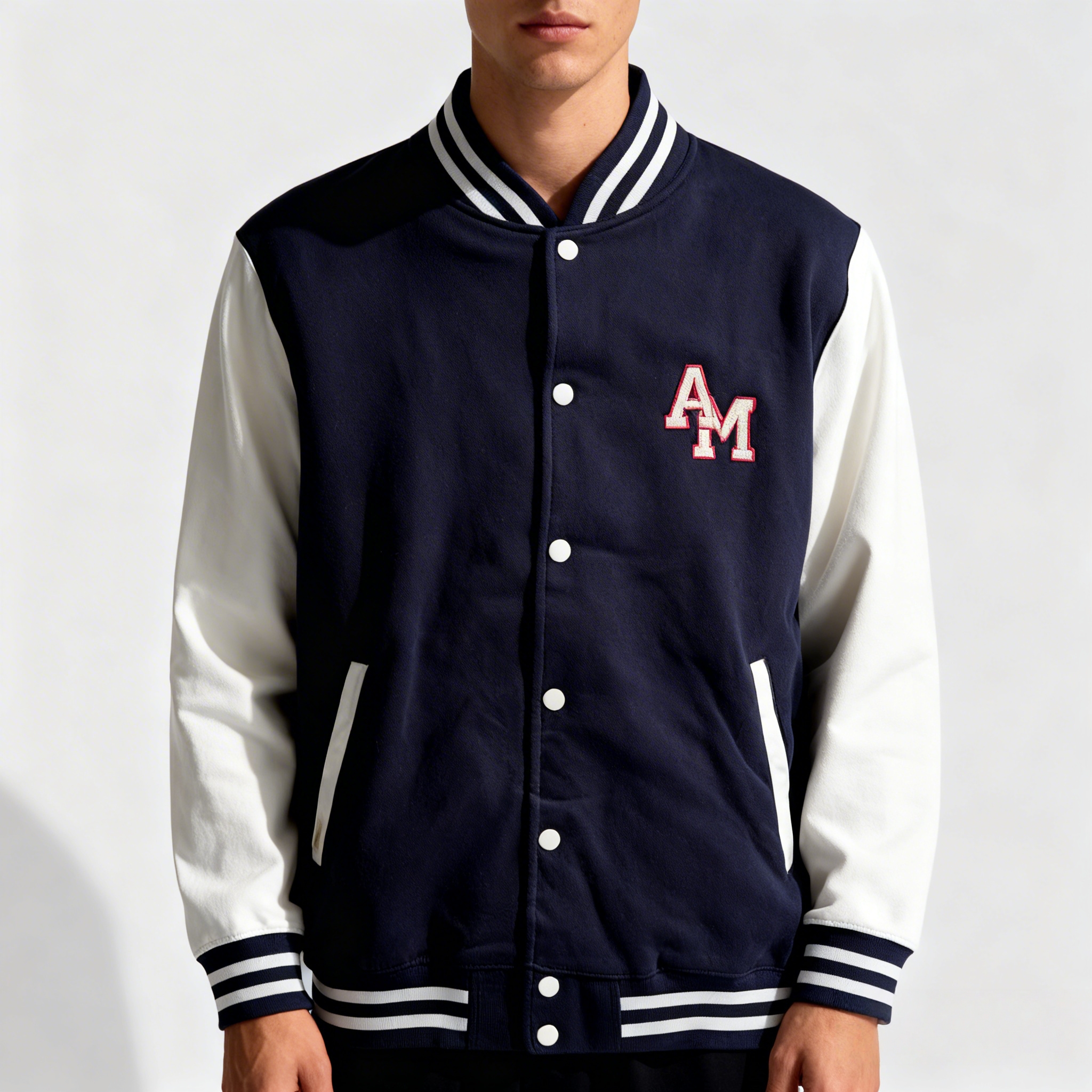 SYMBOL OF PEACE VARSITY JACKET