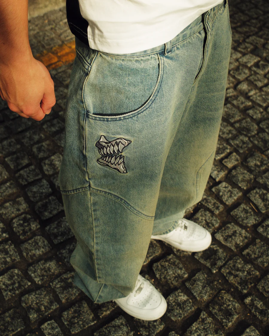 FANG PANEL DENIM