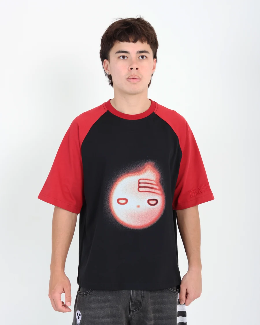 THREE LINE RAGLAN TEE